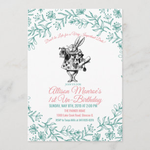 JEDES ALTER - Alice im Wunderland Einladung zum Ge