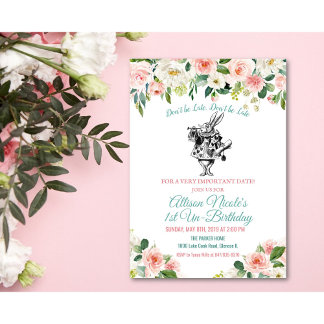 JEDES ALTER - Alice im Wunderland Einladung zum Ge