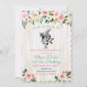 JEDES ALTER - Alice im Wunderland Einladung zum Ge (Vorderseite)