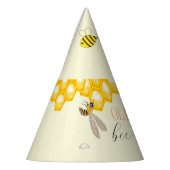 Jedes Alter, Bienenthema Geburtstag Partyhütchen (Links)