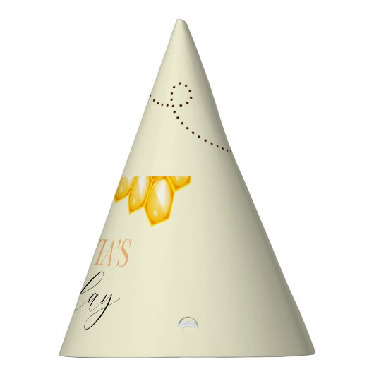 Jedes Alter, Bienenthema Geburtstag Partyhütchen (Rechts)