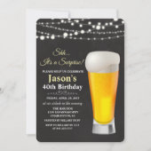 JEDES ALTER - Biersaitenbeleuchtung Einladung zum (Vorderseite)