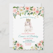 JEDES ALTER - Bunny Watercolor - Einladung zum Geb (Vorderseite)