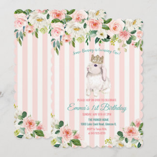 JEDES ALTER - Bunny Watercolor - Einladung zum Geb