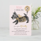 JEDES ALTER - Couture Welpen Hund Einladung zum Ge (Stehend Vorderseite)