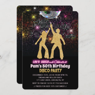 Tanz Party Einladungen Zazzle De