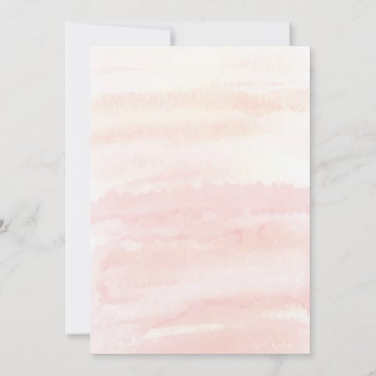 JEDES ALTER - Einhorn Glitzer Einladung zum Geburt (Rückseite)