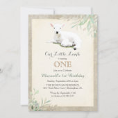 JEDES ALTER - Einladung eines kleinen Lämmers zum (Vorderseite)