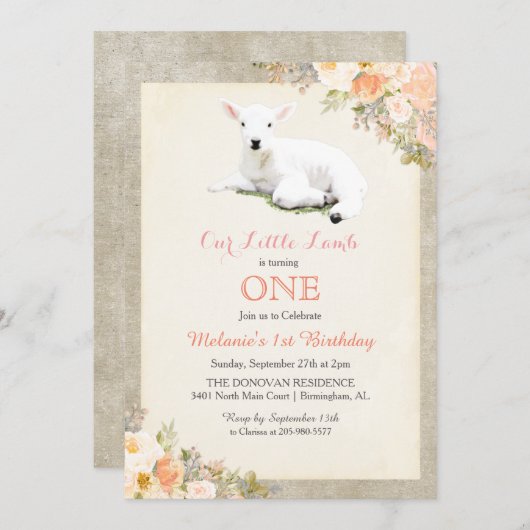 JEDES ALTER - Einladung eines kleinen Lämmers zum (Vorne/Hinten)