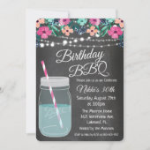 JEDES ALTER - Einladung von GRILLEN Mason Jar zum (Vorderseite)