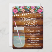 JEDES ALTER - Einladung von GRILLEN Mason Jar zum  (Vorderseite)