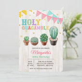 JEDES ALTER - Einladung von Heiligen Guacamole zum (Stehend Vorderseite)