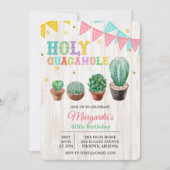 JEDES ALTER - Einladung von Heiligen Guacamole zum (Vorderseite)