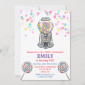 JEDES ALTER - Einladung zum Geburtstag von Gumball (Vorderseite)