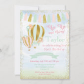 JEDES ALTER - Einladung zum Heißluftballon (Vorderseite)