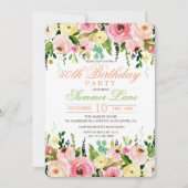 JEDES ALTER - Einladung zur Blumengeburt (Vorderseite)