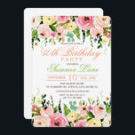 JEDES ALTER - Einladung zur Blumengeburt<br><div class="desc">Feiern Sie mit dieser Blumengeburteinladung einen Meilenstein in der Geschichte. Es ist romantisch und perfekt für die Frau,  die Blume Lieben. Grafiken von OctopusArtis.etsy.com. Die Einladung beinhaltet romantische Blumenmuster und Holz,  die sich perfekt für eine Frühlings- oder Sommerzeit-Party Einladung eignen.</div>