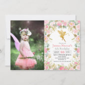 JEDES ALTER - Einladung zur Blumenzucht zum Geburt (Vorderseite)