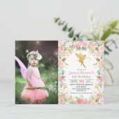 JEDES ALTER - Einladung zur Blumenzucht zum Geburt (Stehend Vorderseite)