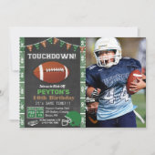 JEDES ALTER - Einladung zur Fußball Geburtstagspar (Vorderseite)