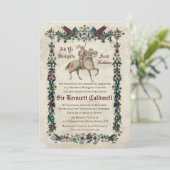 JEDES ALTER - Einladung zur mittelalterlichen Rena (Stehend Vorderseite)