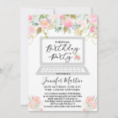 JEDES ALTER - Einladung zur virtuellen Geburtstags (Vorderseite)