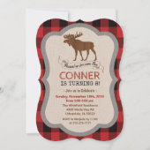 JEDES ALTER - Elche Junge Geburtstag Einladung (Vorderseite)