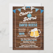 JEDES ALTER - Feiern und Biere Einladung zum Gebur (Vorderseite)