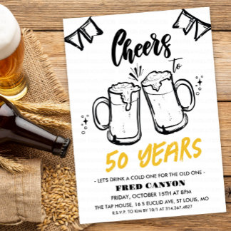 JEDES ALTER - Feiern und Biere Einladung zum Gebur