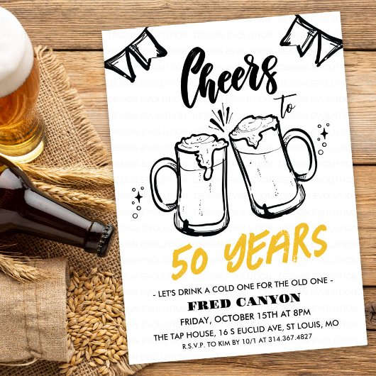 JEDES ALTER - Feiern und Biere Einladung zum Gebur