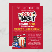 JEDES ALTER - Filmabend Einladung zum Geburtstag (Vorne/Hinten)