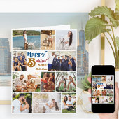 Jedes Alter Foto Collage 12 Picture Big Birthday C Karte