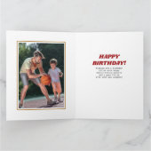 Jedes Alter Foto Collage 12 Picture Big Birthday C Karte (Innenseite)