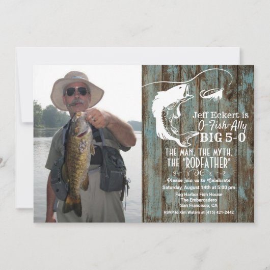 JEDES ALTER - Foto zum Geburtstag Einladung (Vorderseite)