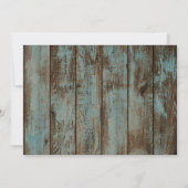 JEDES ALTER - Foto zum Geburtstag Einladung (Rückseite)