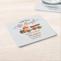 Jedes Alter Geburtstag Schöner Zug Wasserfarben Pa