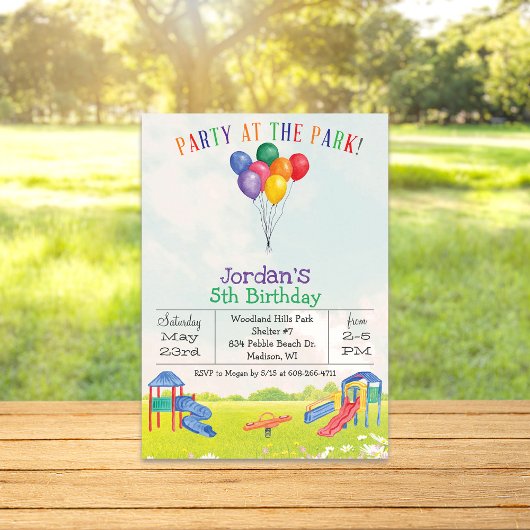 JEDES ALTER / GENDER Park Spielplatz Einladung