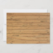 JEDES ALTER - Gone Fishing Birthday Einladung (Rückseite)