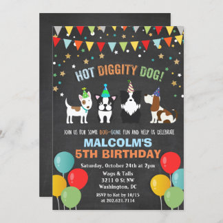 JEDES ALTER - Hundebüt Welpe Einladung