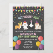 JEDES ALTER - Hundebüt Welpe Einladung (Vorderseite)