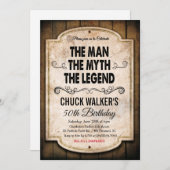 JEDES ALTER - Männliche Fischerei zum Geburtstag E Einladung (Vorne/Hinten)