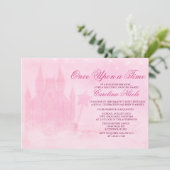 JEDES ALTER - Märchenburg Geburtstag Einladung (Stehend Vorderseite)