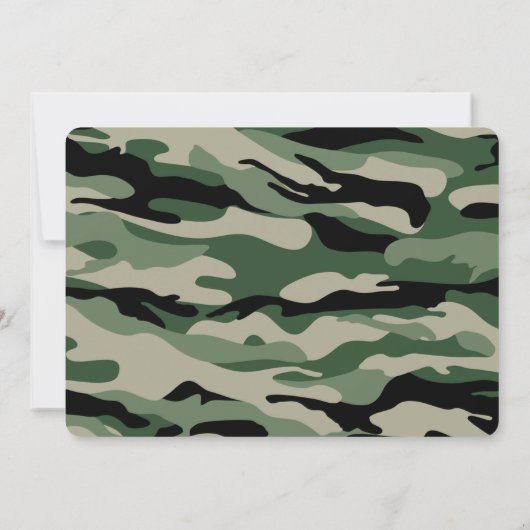 JEDES ALTER - Militärische Einladung zum Geburtsta (Rückseite)