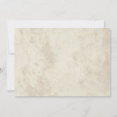 JEDES ALTER - Mittelalterliche Renaissance Geburts Einladung (Rückseite)