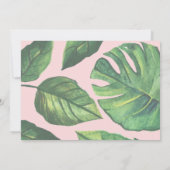 JEDES ALTER - Safari Animals Jungle Foto Geburtsta Einladung (Rückseite)