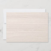 JEDES ALTER - Traktor Geburtstag Foto Einladung (Rückseite)