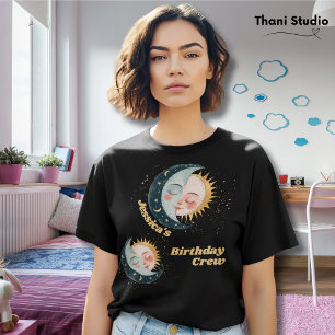 Jedes Alter Vintage Celestial Pyjama Geburtstag Sc T-Shirt