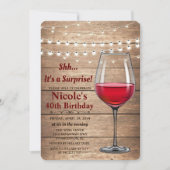 JEDES ALTER - Wine String Lights - Einladung zum G (Vorderseite)