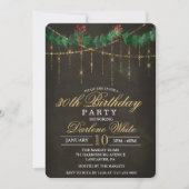 JEDES ALTER - Winterurlaub Einladung zum Geburtsta (Vorderseite)