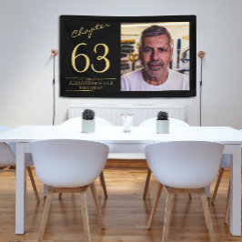 Jedes Alters Black Gold Foto Banner